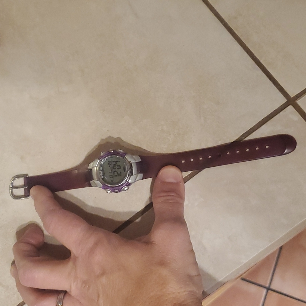 Purple Timex 1450 Sports Watch